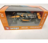 BBURAGO - Mclaren MCL60 Oscar Piastri #81 2023 - Modellino Realistico Auto in Scala 1:43, Guidata da Oscar Piastri, Licenza Ufficiale MCLaren, Età consigliata 3+ Anni