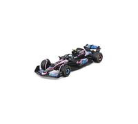 BBURAGO- BWT Alpine A524#10 Gasly-1:43, Colore Rosa,Nero,Azzurro, 4893993017881