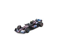 BBURAGO- BWT Alpine A524#10 Gasly-1:43, Colore Rosa,Nero,Azzurro, 4893993017881