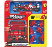 Bburago F1 Ferrari SF-25 Pit Pass ´25, WB, #16 Leclerc, 1:43 - 1 pz.