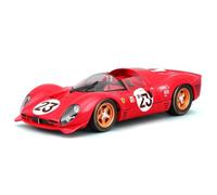 Ferrari 330 P4 #23 Daytona 1967 Rosso Modellino Auto 1:24 Bburago