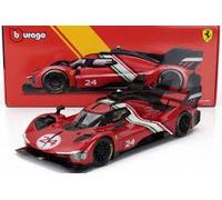 1/18 BURAGO - FERRARI - 499P 3.0L TURBO V6 N 24 MODIFICATA 2024 18-16302-24
