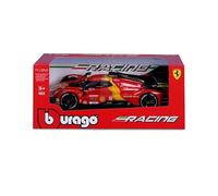 Bburago - Ferrari 499P 24H LMH Hypercar 2025#51 con Teca Espositiva, Auto Diecas