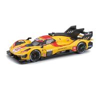 Bburago - Ferrari 499P 24H LMH Hypercar 2025#83, Auto Diecast, Scala 1:43 | Replica Dettagliata per Le Mans, Teca Espositiva Inclusa, Licenza Ufficiale Ferrari, Pezzo da Collezione, Età Consigliata 14+