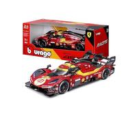 Bburago - Ferrari 499P 24H LMS Hypercar 2025#51, Auto Diecast in Scala 1:24, Rep