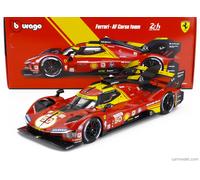 1/18 BURAGO - FERRARI - 499P 3.0L TURBO V6 TEAM FERRARI AF CORSE N 50 18-16303-5