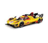Bburago Ferrari 499P Le Mans Hypercar 2024 AF Corse #83 Modellino in scala 1:24 con espositore