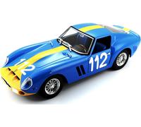 1962 Ferrari 250 GTO Nº112 Targa Florio Azul/Amarillo 1:24 Bburago 18-26305