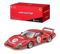 Bburago Ferrari LaFerrari: modellino auto in scala 1:43, Ferrari Signature Edition, custodia rigida, 10 cm, rosso (18-36902), colori assortiti