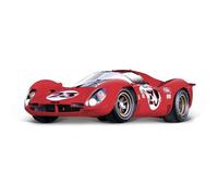 Ferrari 330 P4 #23 Daytona 1967 Rosso Modellino Auto 1:24 Bburago