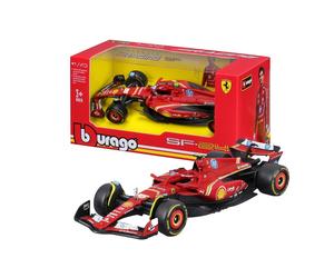 BBURAGO Ferrari SF-24#55 Sainz - Modellino Realistico Auto F1 in Scala 1:43, Rep