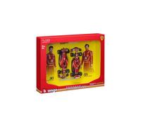 BBURAGO Ferrari SF-24 F1 Imola Livery 2024 Leclerc #16 e Sainz #55, Set 2 Auto Diecast in Scala 1:43, Confezione Quadro Espositivo, Licenza Ufficiale Ferrari, Età Consigliata 14+ Anni
