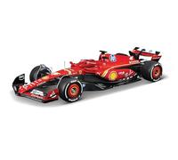 Bburago - Ferrari SF-24 Leclerc, Modello Scala 1:24, Figure Pilota