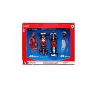 Bburago Ferrari SF-25 1:43 Scale Diecast Twin Pack, Charles Leclerc #16, livrea