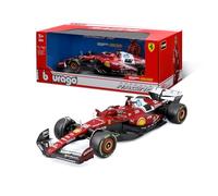 Bburago - Ferrari SF-25 F1 2025#16 Leclerc, Auto Diecast in Scala 1:18, Replica Dettagliata Monoposto Ferrari Formula 1, Licenza Ufficiale Ferrari, Età Consigliata 14+ Anni