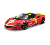 Bburago 1:18 Ferrari R&P SF90 Stradale Assetto Fiorano, Rosso #50