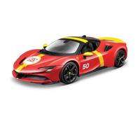 Bburago 1:18 Ferrari R&P SF90 Stradale Assetto Fiorano, Rosso #50