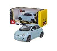 1:24 BURAGO Fiat 500E Full Electric 2021 White BU21110WH