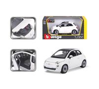 MODELLINO BBURAGO FIAT 500 (2007) 1/24