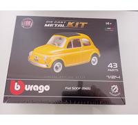 Bburago Fiat 500F (1965) Metal Kit Die Cast in scala 1:24 43 Part