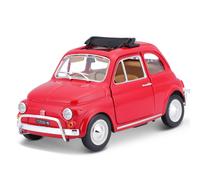 BBURAGO Fiat 500L (1968) Modellino Realistico Auto in Scala 1:21 Licenza
