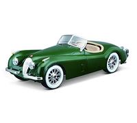 Bburago Jaguar XK 120 Roadster (1951) in Scala 1:24 Verde (18-22018G), Colore