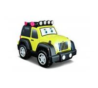 Bburago Junior Jeep Luci e Suoni, Colore giallla, 16-81201