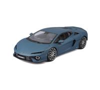 Bburago - Lamborghini Temerario, Auto Diecast in Scala 1:18, Blu, Età 3+ | Modellino Hypercar da Collezione con Porte, Cofano e Bagagliaio Apribili, Ruote Sterzanti, Licenza Ufficiale