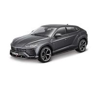 Bburago Lamborghini Urus modello in metallo 1:18 Plus, grigio metallizzato