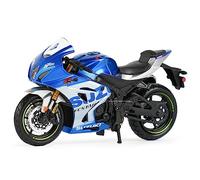 Bburago May Cheong B18-51088 Suzuki GSX-R 1000 - Moto da moto, colore rosso, scala 1:18