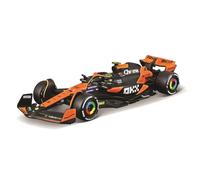 Bburago 1:43 2024 Gara McLaren MCL38 con Casco, Norris #4