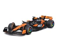 Bburago Mclaren MCL38 Oscar Piastri #81 2024 Modellino Realistico Auto in Scala