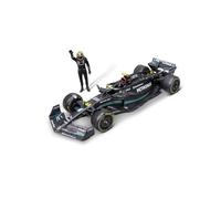 Modellino auto f1 mercedes w14 e performance 1:24 con hamilton - bburago