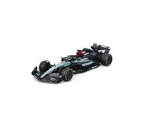 Bburago - Mercedes AMG Petronas W15 George Russell #63 2024 - Modellino Realistico Auto in Scala 1:43, Guidata da George Russell, Licenza Ufficiale Mercedes, Età consigliata 3+ Anni