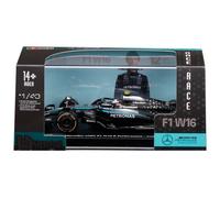 Bburago - Mercedes-AMG W16 2025#12 Antonelli, Auto Diecast in Scala 1:43 con Teca Espositiva, Replica Dettagliata F1 Mercedes, Basetta Inclusa, Licenza Ufficiale, Età Consigliata 14+ Anni