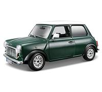 Bburago Mini Cooper Giocattolo dell'automobile, Colore Verde, 18-22011G