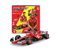 BBURAGO - Model Kit Ferrari 499P LMH - Kit di Montaggio Auto in Scala 1:24, Replica Dettagliata della Vincitrice 24H Le Mans 2023, Licenza Ufficiale Ferrari, Età Consigliata 14+ Anni