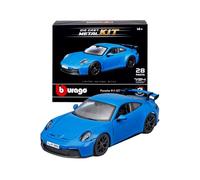BBURAGO Model Kit Porsche 911 GT3, Kit di Montaggio Auto in Scala 1:24, Replica Dettagliata da Assemblare con 28 Pezzi, Licenza Ufficiale Porsche, Età Consigliata 14+ Anni