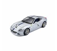 Bburago - Modellino Auto - Ferrari California T The hot Rod (Argento,Scala 1:18