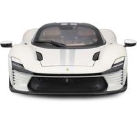 Bburago Modellino Ferrari Daytona SP3 Signa Bianco Scala 1:18 18-16912