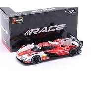 Bburago Modello Auto Porsche 963 PENSKE 6 24 Scala 1:43 Collezionista 18-60057