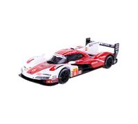 Bburago PENSKE Porsche 963#6 - Macchina da corsa in scala 1:43, incredibilmente dettagliata, replica del modello di veicolo da collezione, multicolori