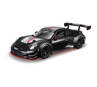 Bburago Porsche 911 GT3 R - Modellino auto 1:24 Die-Cast fedele auto da collezione con porte mobili, a partire da 3+ (18-28047)