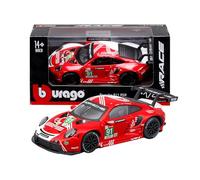 Bburago - Porsche 911 RSR LM 2020, Auto Diecast in Scala 1:43, Replica Dettagliata della Versione da Gara, Licenza Ufficiale Porsche, Età Consigliata 14+ Anni