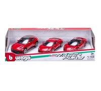 Bburago Race + Play Collezione Scuderia Ferrari Racing, Scala 1:43