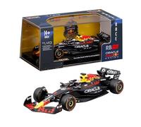 MODELLINO AUTO STATICO BURAGO ROSSO BULL F1 RB21 2025 VERSTAPPEN VETRINA 1/43