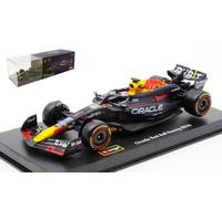 MODELLINO AUTO STATICO BURAGO RED BULL F1 RB20 2024 VERSTAPPEN VETRINA 1:43