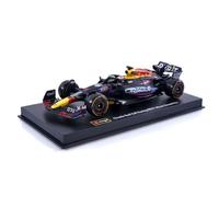 Bburago 18-38083V1 Modellino F1 Rosso Bull RB19 '23 #1 Verstappen Miami Gp (1 :