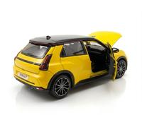 Bburago Renault 5 E-Tech 100% Elettrica 2024 Giallo Pop Tetto Nero 1/24 Metallo