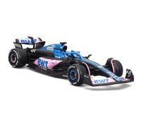 Modellino Bburago Formula 1 BWT Alpine A523 di Pierre Gasly